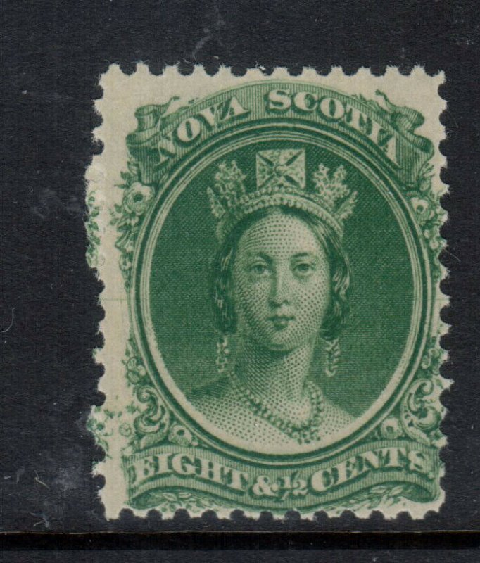 Nova Scotia #11ii Mint Fine Never Hinged Unshaded E Variety