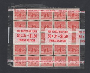 Canada #434a  (1964 Christmas Cello-Pac of two sheets of 25) VFMNH CV $20.00