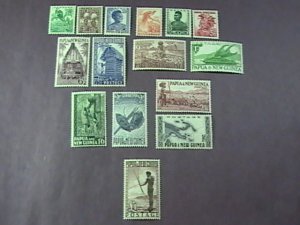 PAPUA/NEW GUINEA # 122-136-MINT NEVER/HINGED-COMPLETE SET----QEII----1952