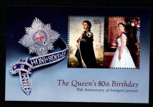 AUSTRALIA SGMS2626 2006 THE QUEENS 80TH BIRTHDAY MNH