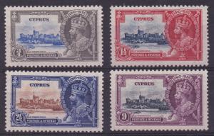 CYPRUS 1935 KGV SILVER JUBILEE SET 