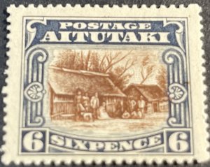 AITUTAKI # 32-MINT NEVER/HINGED--SINGLE---1920