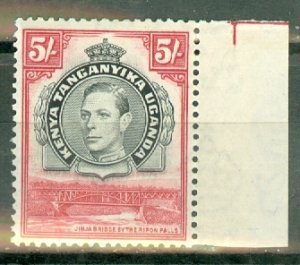 RD: Kenya Uganda Tanganyika 83a mint CV $125