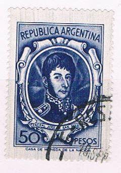 Argentina 890 Used de San Matrin 1969 (A0472)