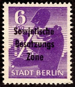 1948, Germany, 6pf, MNH, Sc 10N23
