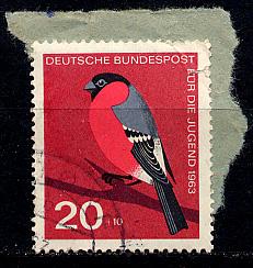 Germany Bund Scott # B390, used