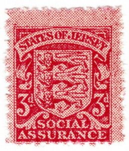 (I.B) Jersey Revenue : Social Insurance 3d (German Occupation)