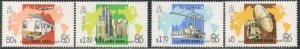 HONG KONG Sc#470-473 1986 Expo '86 Vancouver Complete Set OG Mint NH