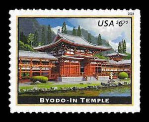 PCBstamps  US #5257 $6.70 Byodo-In Temple, MNH, (18)