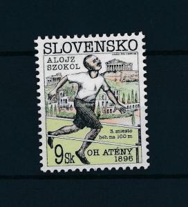 [42819] Slovakia 1996 100 Year Olympic games Alojz Szokol MNH