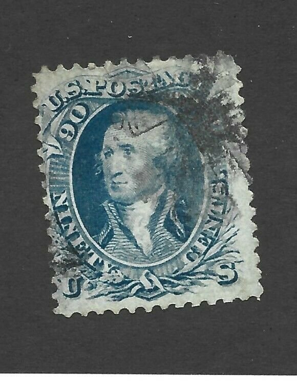 United States Scott 72 90-cent Washington Used flaws 2019 cv $575