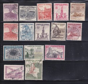 Colombia C239-C253 Set U Various