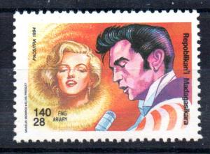 MADAGASCAR - ELVIS PRESLEY - MARYLIN MONROE - 1994 - 