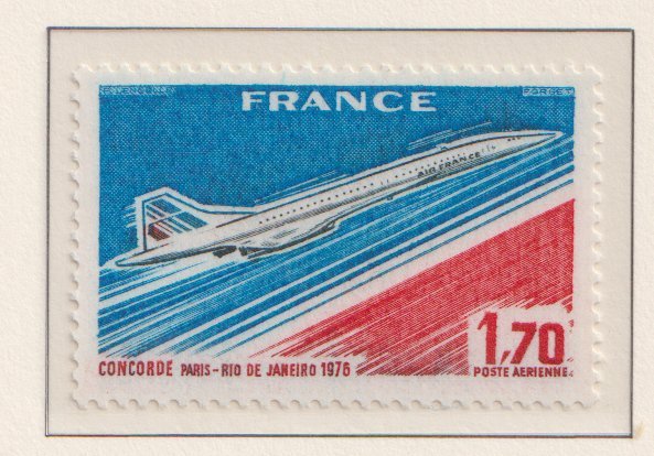 France  #C48   MNH 1976  Concorde