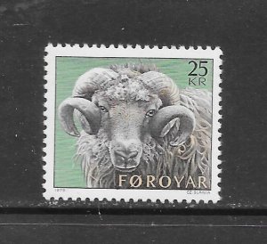 FAROE ISLANDS #42 RAM MNH