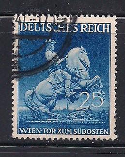 Germany Sc 505 Prince Eugene on Horse Back Used L5