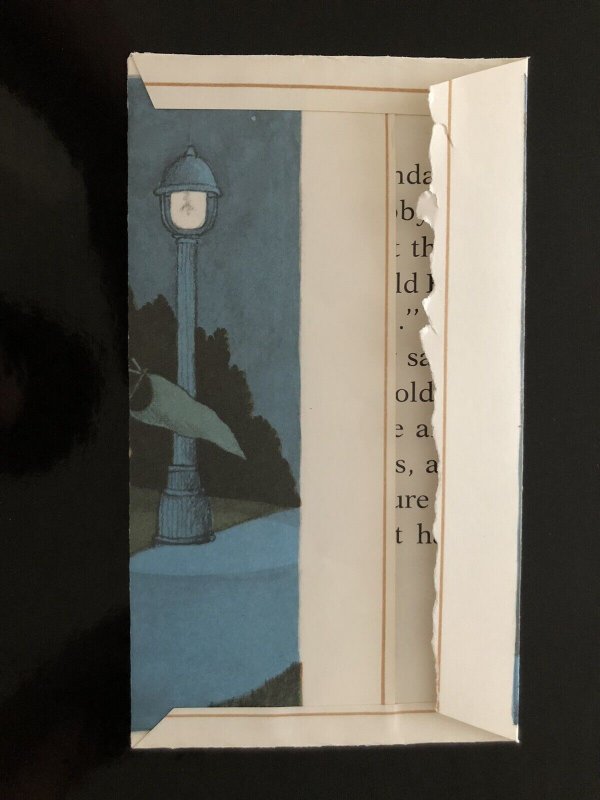 2023 Tomie dePaola FDC HAND CRAFTED FOLDED CACHET Now One Foot…. GRANDPA