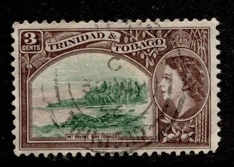 Trinidad & Tobago #74 USED QEII ISSUE - SALE NOW ONLY $0.10c - WOW!!!!!