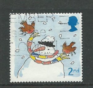 2001 GB QEII SG 2238 Christmas - Used