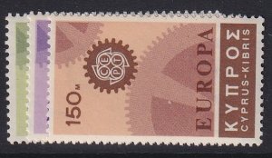 CYPRUS, Scott 297-299, MNH