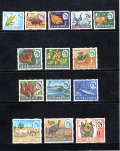 Southern Rhodesia #95-108 Elizabeth II set, Unused,  VF,  CV 47.65 ...   5890125