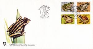 Venda - 1982 Frogs FDC SG 67-70