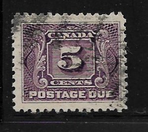 CANADA, J4, USED, POSTAGE DUE STAMPS