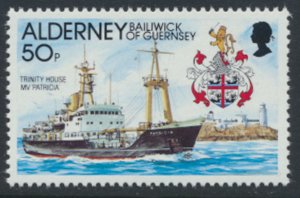 Alderney  SG A51  SC# 64  Ships  MNH  see scan
