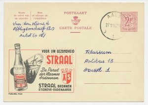 Publibel - Postal stationery Belgium 1963 Windmill - Mineral water