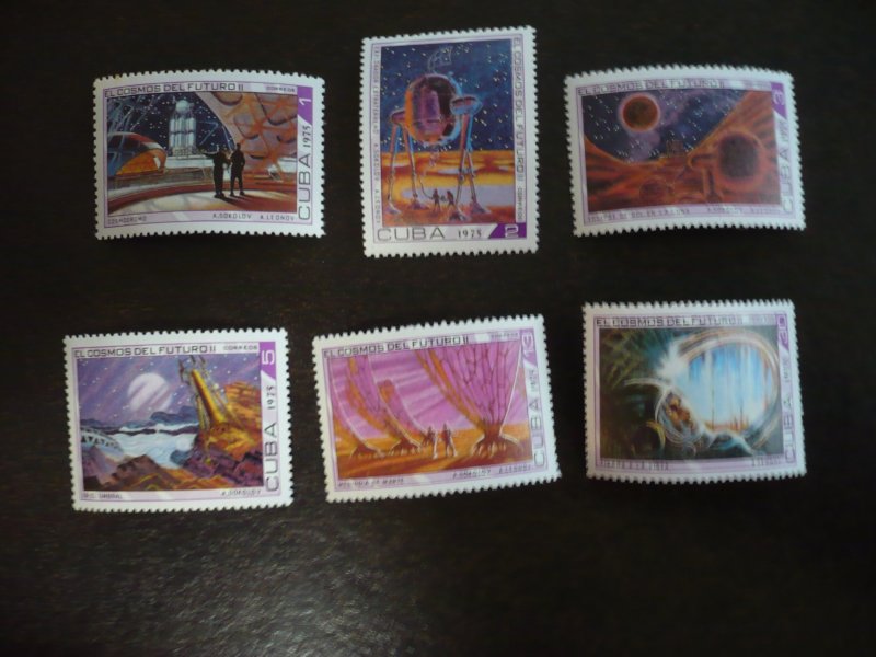 Stamps - Cuba - Scott# 1964-1969 - Mint Hinged Set of 6 Stamps