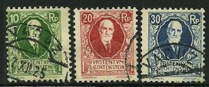 Liechtenstein # B1-3, Used