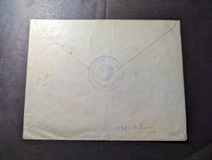 1916 Germany Poland Feldpost Dienstpost WWI Cover Warsaw to Kozienice