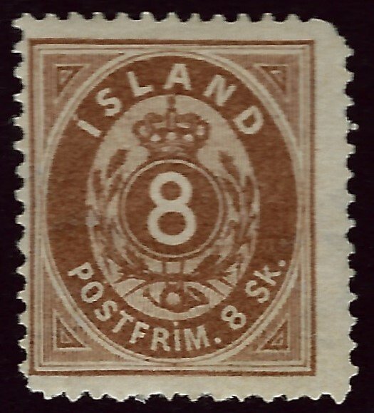 Iceland SC#3 Mint Fine SCV$325.00...Would fill a great Spot!