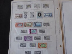 Bahamas 1884-1991 Stamp Collection on Album Pages