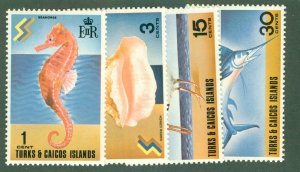 TURKS _ CAICOS 232-5 MNH CV $1.85 BIN $1.00