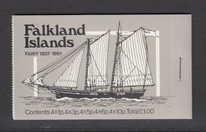Falkland 1978 'Fairy Mail Ships Booklet