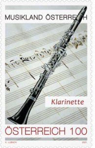 Scott #2924 Clarinet MNH
