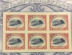 4806 Inverted Jenny sheet flaming tires VARIETY burning tires 