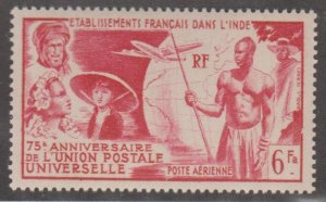 French India Scott #C17 Stamp - Mint NH Single