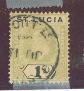 St. Lucia #48 Used Single