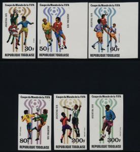 Togo 1001-2, C346-8 imperf MNH World Cup Soccer, Sports