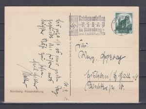 Third Reich Propaganda Postcard 1934