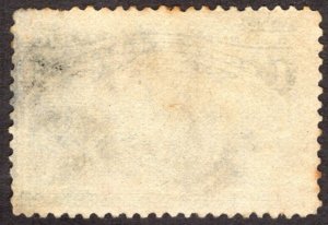 1893, US 1c, Columbus in Sight of Lan, Used, faulty, Sc 230