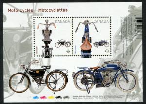 2646 Canada $1.26 Motocycles SS/2, MNH cv $2.50