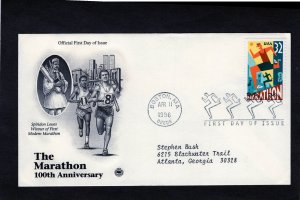 3067 Marathon, FDC PCS addressed