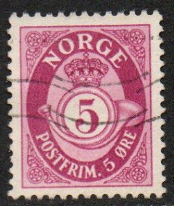 Norway Sc #190 Used