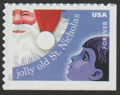 SC# 5250 - (49c) - Christmas Carols, Jolly Old St Nickolas MNH Single