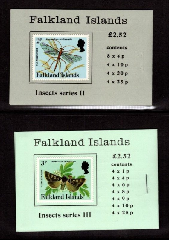 KAPPYSstamps  SOUVENIR SHEET FALKLAND ISLANDS BOOKLETS NH  CV $14