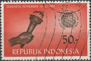 Indonesia, #615  Used From 1963