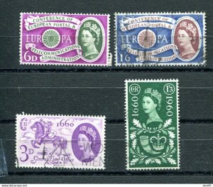 Great Britain 1960 Sc 375-8 Used 10878